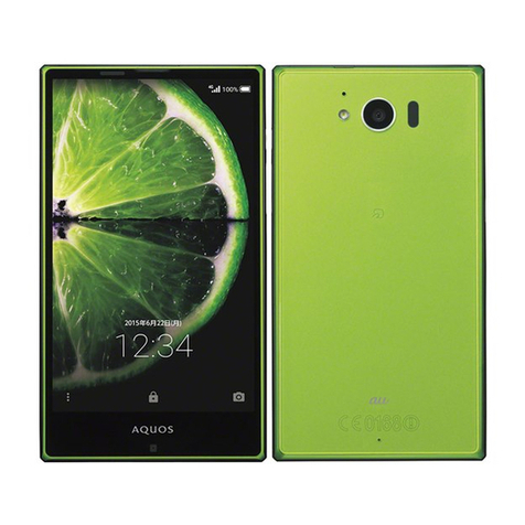 AU AQUOS SHV32 User manual AU AQUOS SHV32 User manual