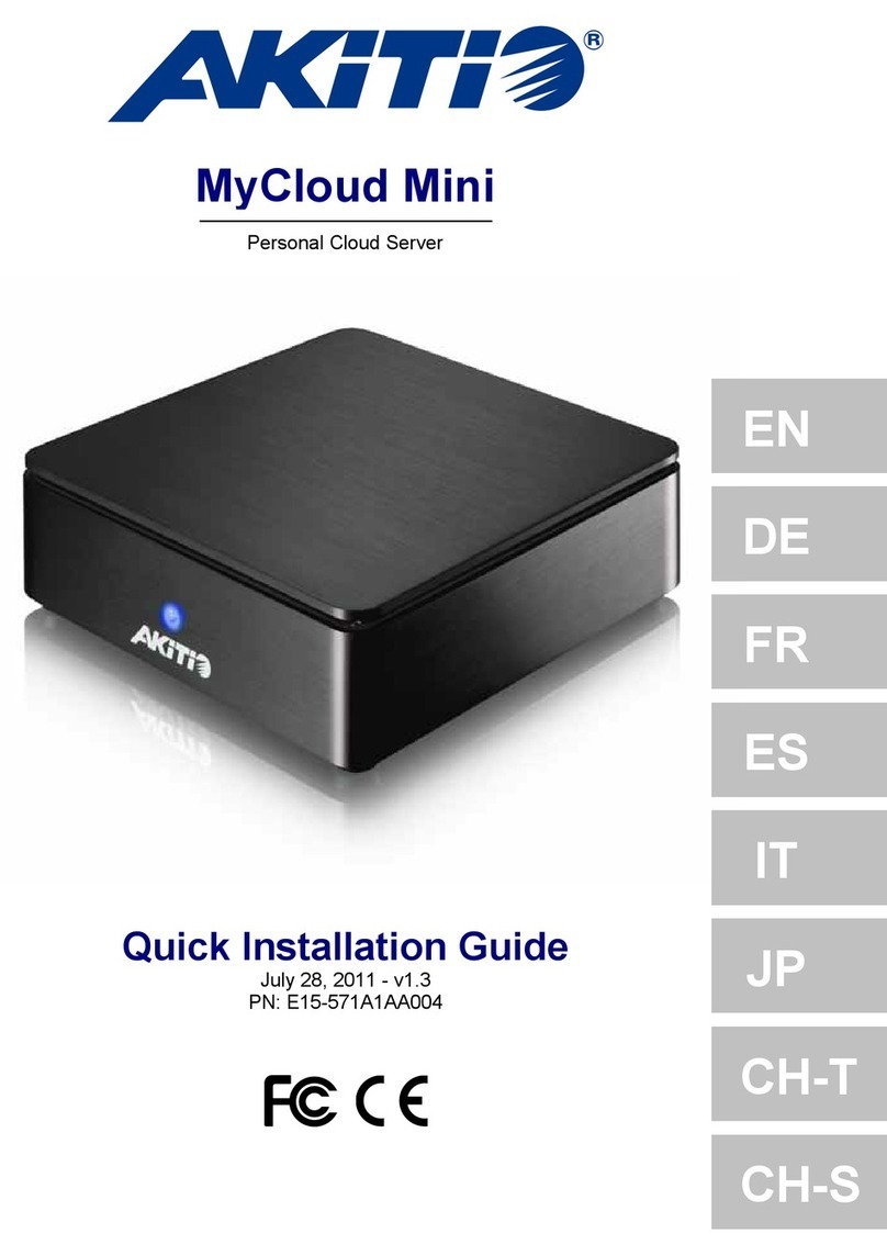 Akitio MyCloud Mini User manual