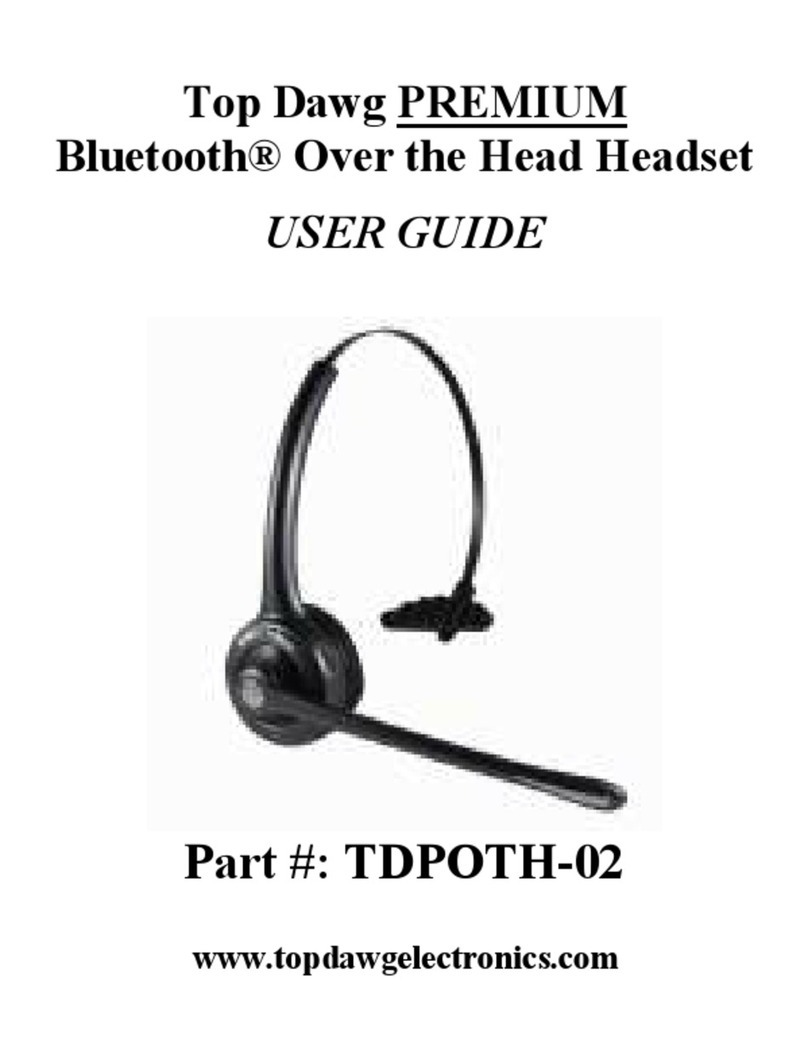 Top Dawg Electronics TDPOTH-02 user guide