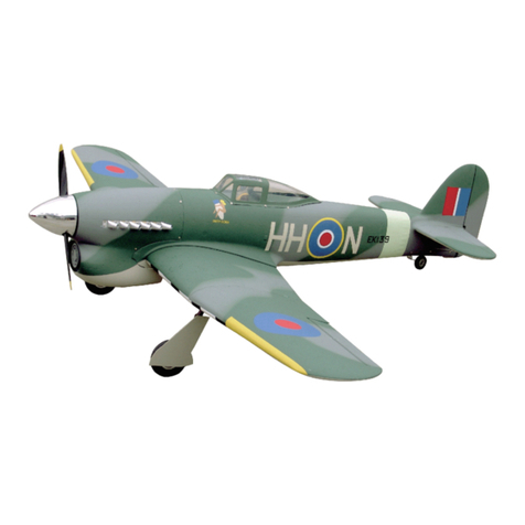 Troy Built Models Hawker Typhoon User manual