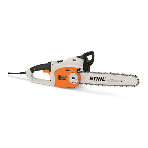Stihl MSE 140 C User manual