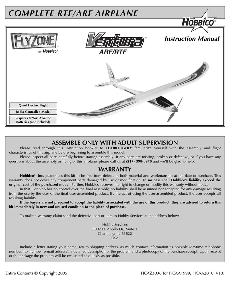 Hobbico Ventura User manual