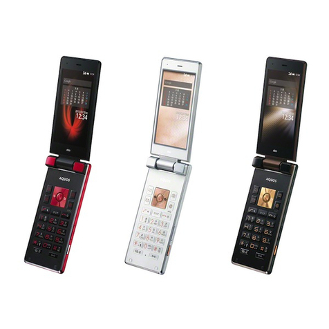 KDDI aquos K SHF31 User manual KDDI aquos K SHF31 User manual
