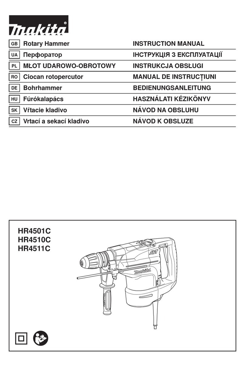 Makita HR4501C instruction manual