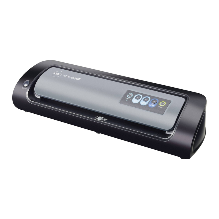 GBC HEATSEAL H220 User manual GBC HEATSEAL H220 User manual