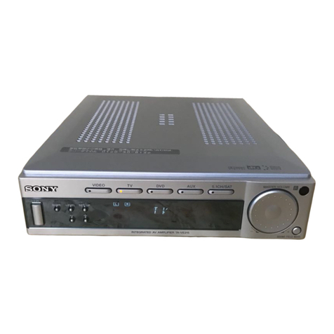 Sony TA-VE215 User manual