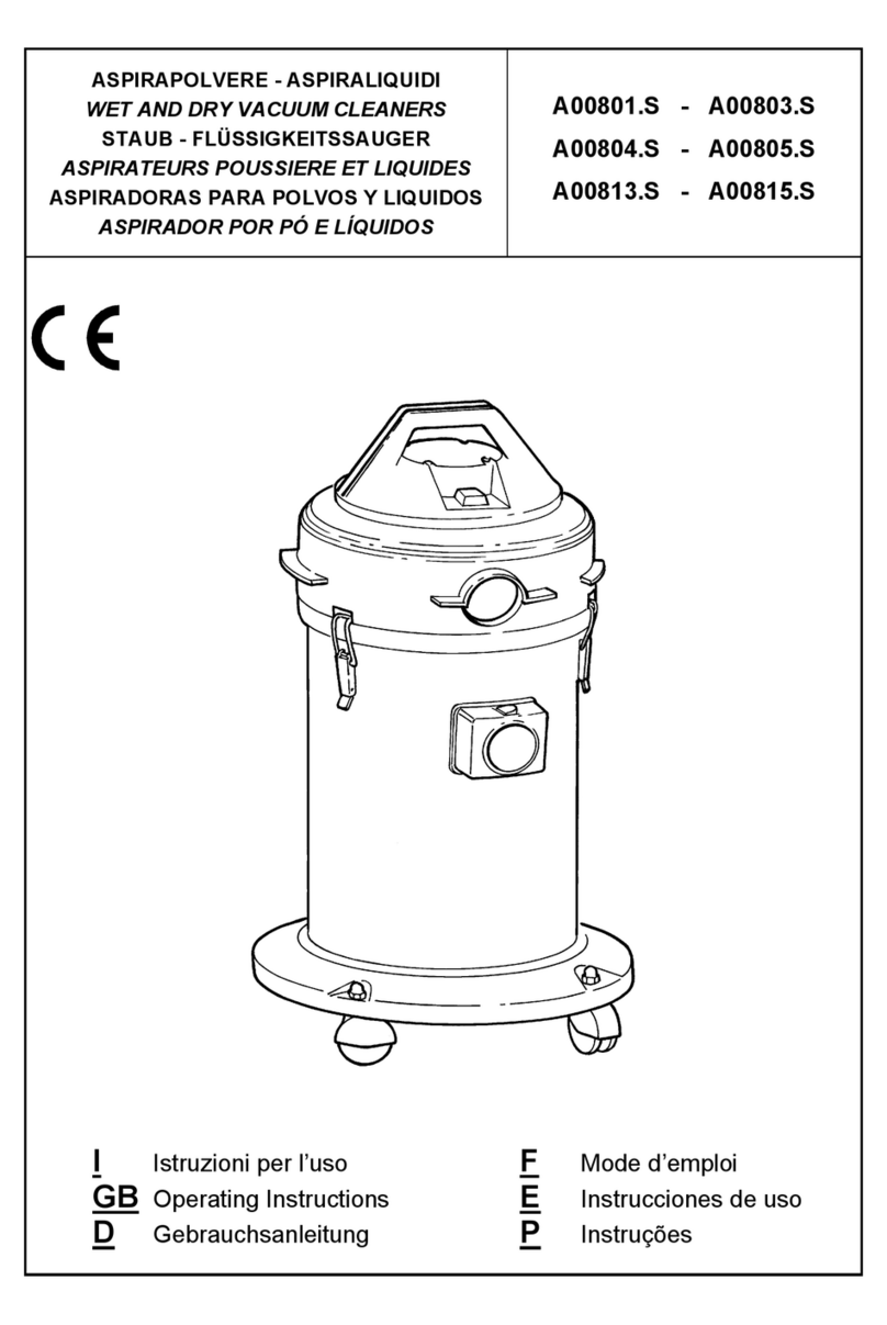 Elettro C.F. A00801.S operating instructions