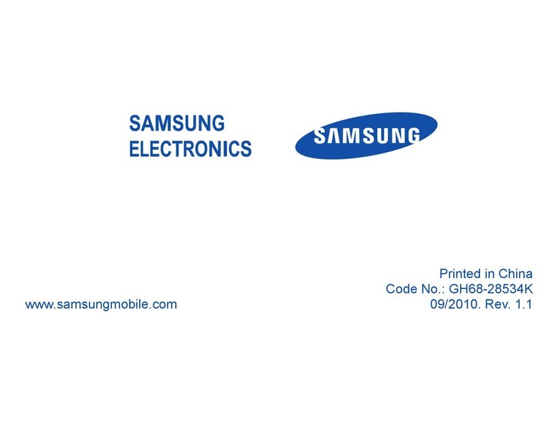 Samsung HM3200 User manual