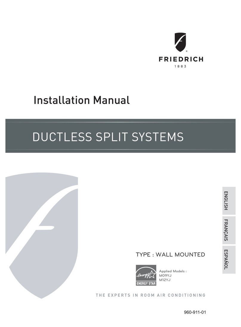 Friedrich MR36Y3J User manual