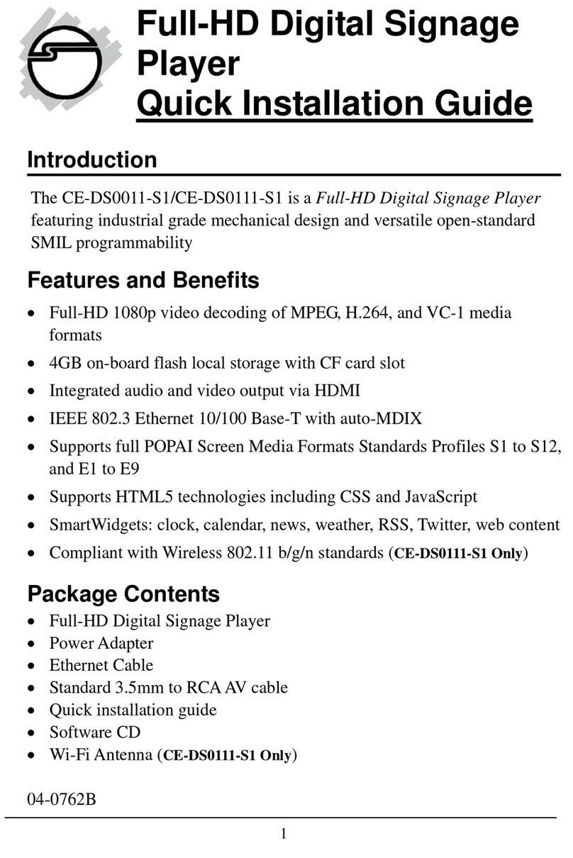 SIIG CE-DS0011-S1 Quick installation guide SIIG CE-DS0011-S1 Quick installation guide