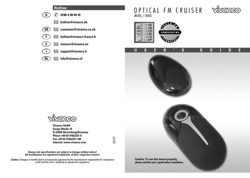 Vivanco Optical FM Cruiser User manual