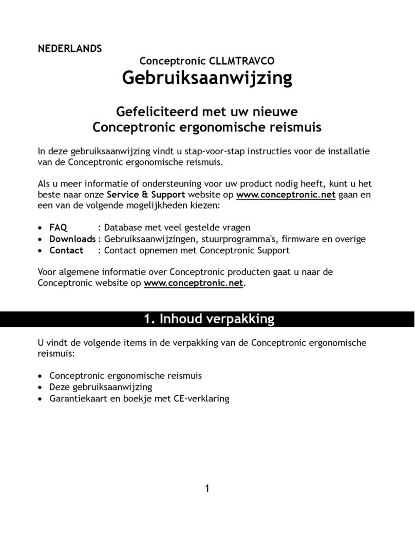 Conceptronic CLLMTRAVCO User manual