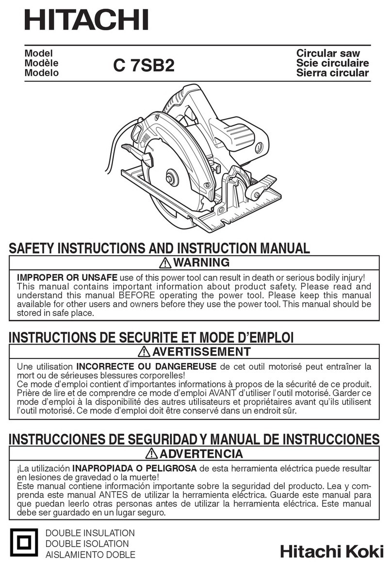 Hitachi C 7SB2 Troubleshooting guide