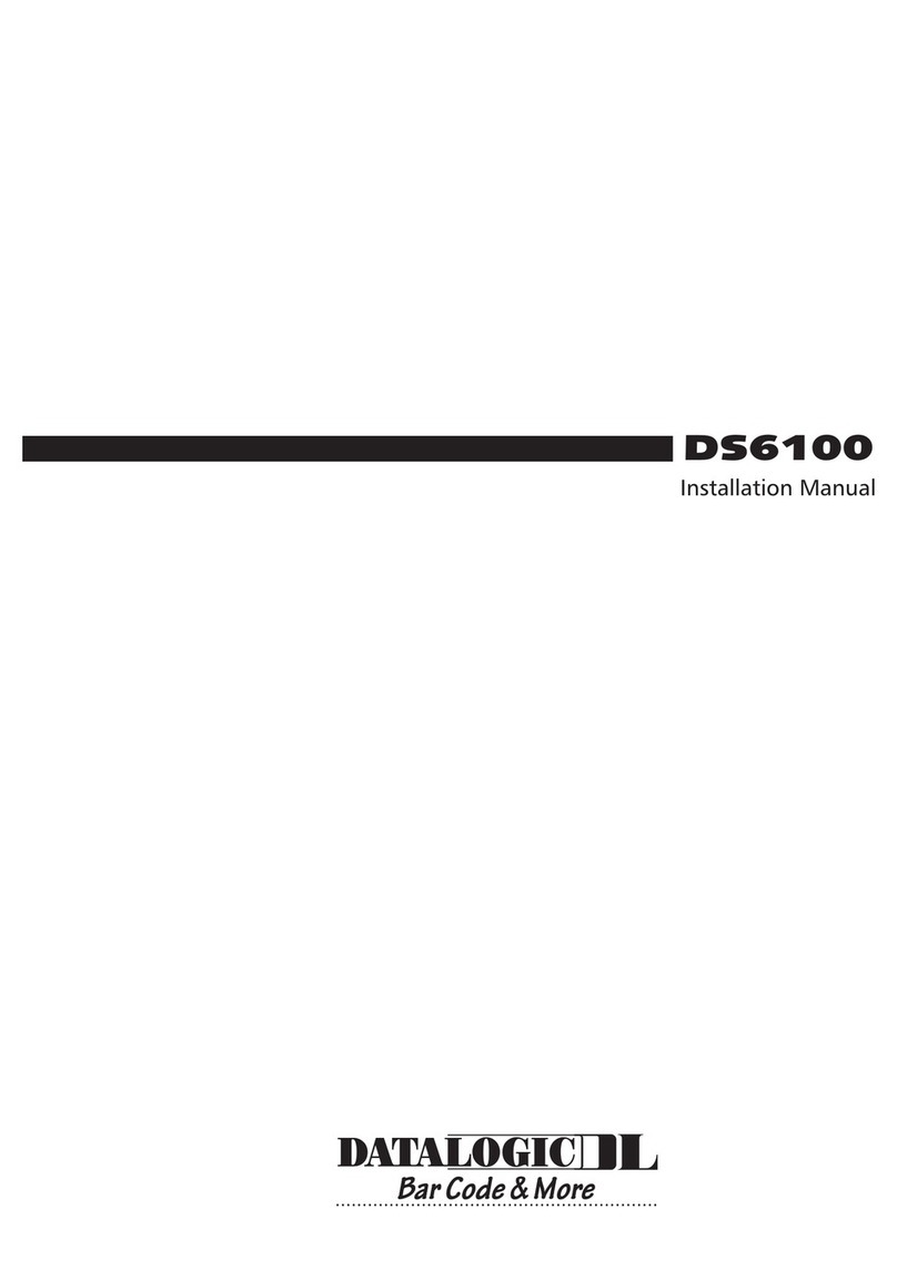 Datalogic DS6100 installation manual