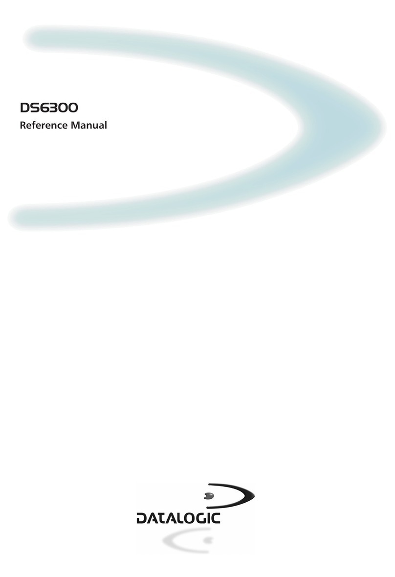 Datalogic DS6300 Reference manual