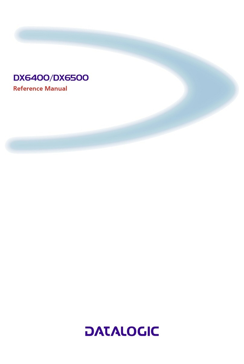 Datalogic DX6400 Reference manual
