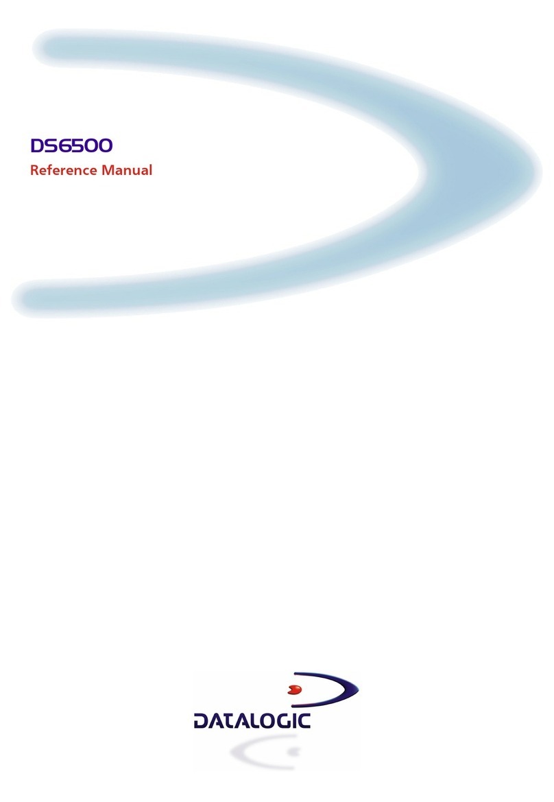 Datalogic DS6500 Series Reference manual