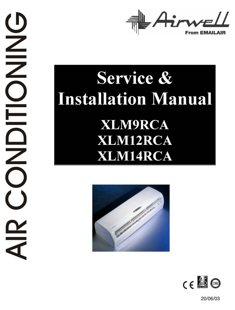 Airwell XLM9RCA User manual