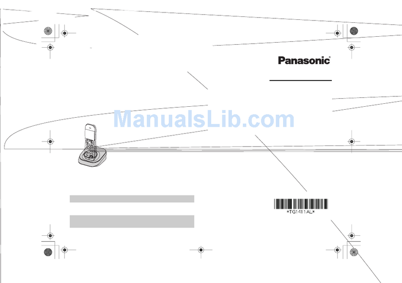 Panasonic KX-TG1411 User manual