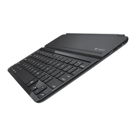 Logitech Ultrathin Keyboard Cover i5 User manual