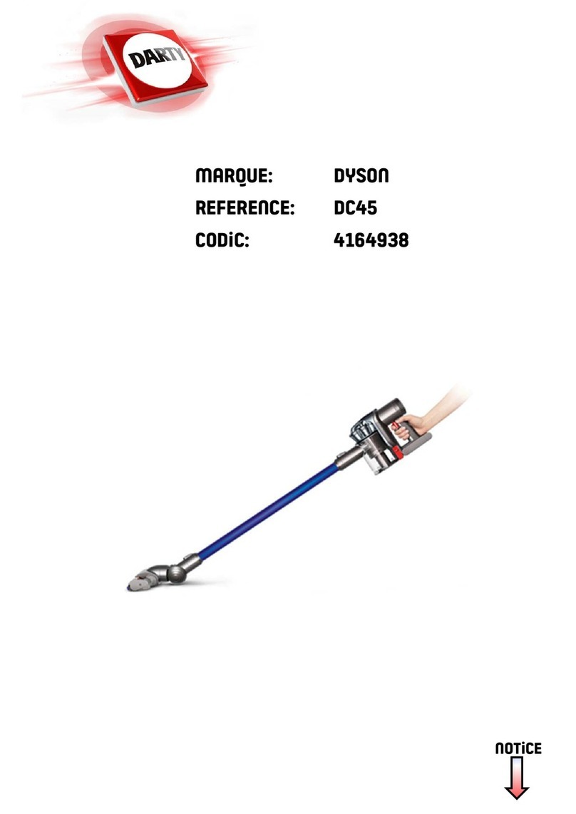 Dyson Dc45 operating manual