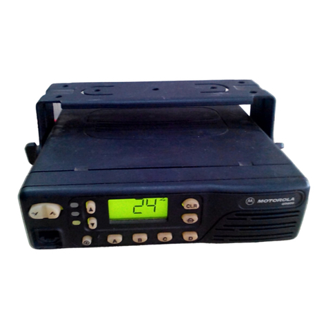 Motorola GM600 User manual