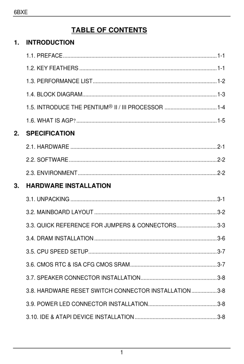 Gigabyte 6BXE Instructional manual