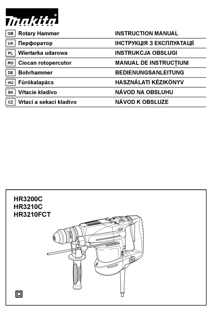 Makita HR3200C User manual Makita HR3200C User manual