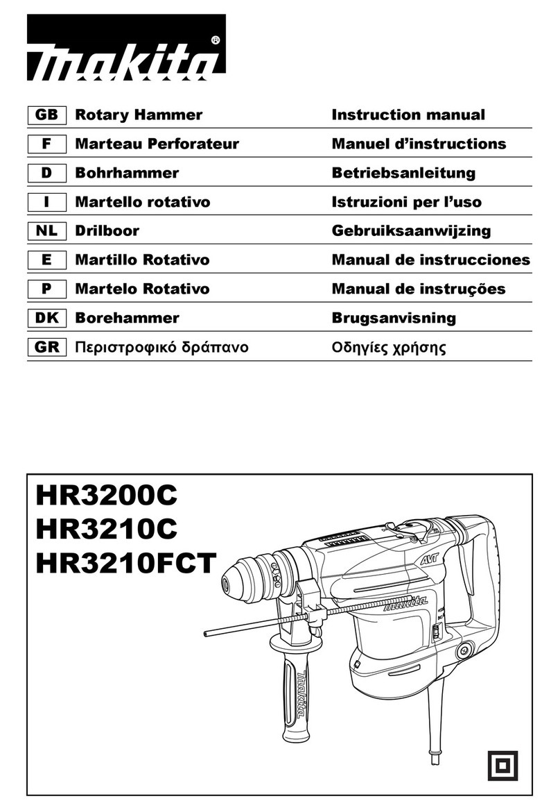 Makita HR3200C instruction manual