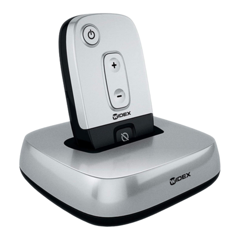 Widex TV-DEX User instructions