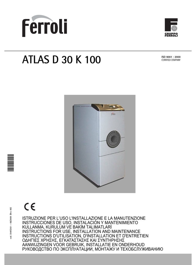 Ferroli ATLAS D 30 K 100 Troubleshooting guide