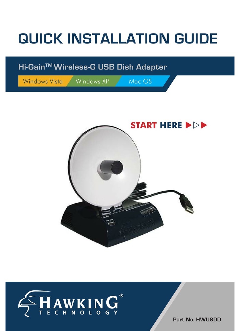 Hawking Hi-Gain Quick installation guide