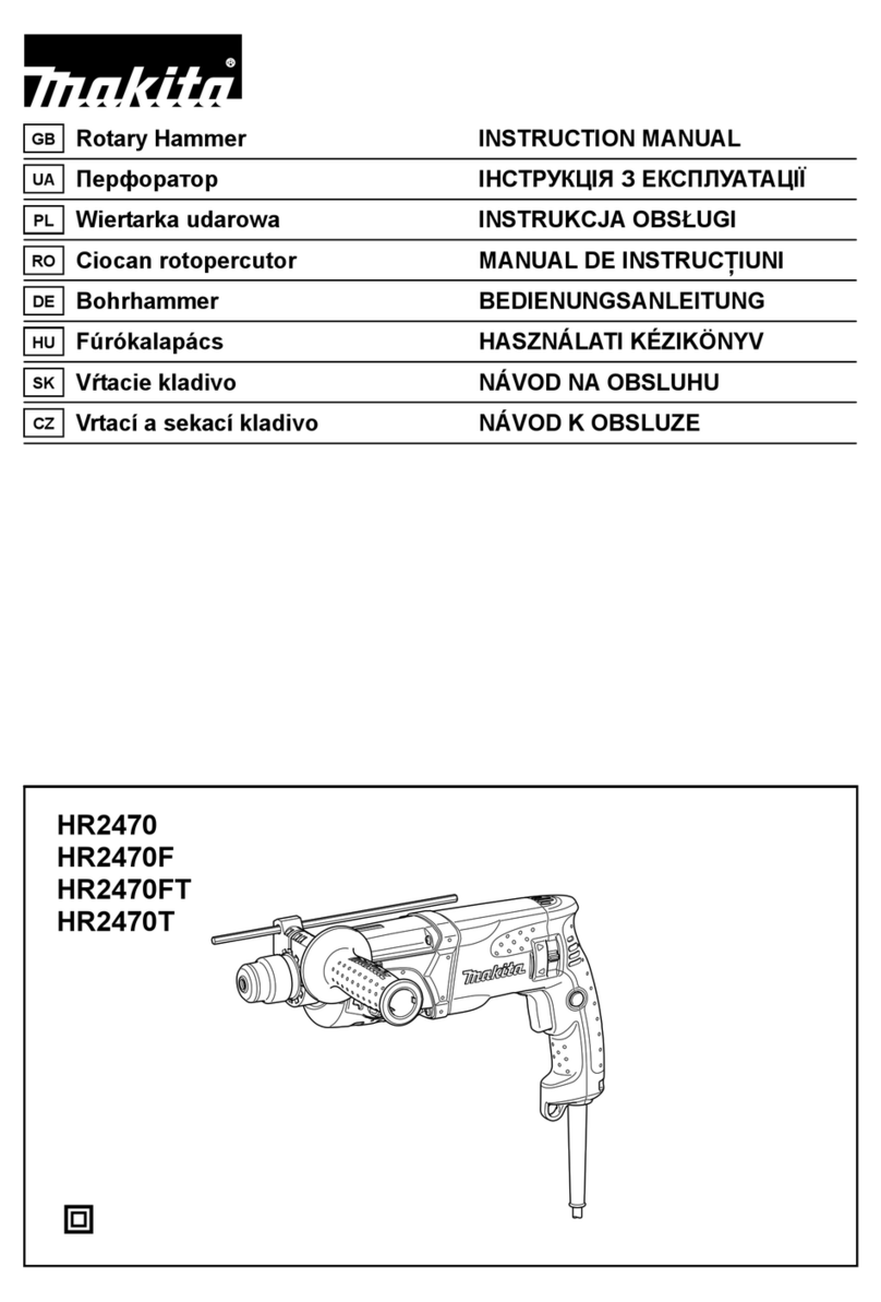 Makita HR2470 User manual