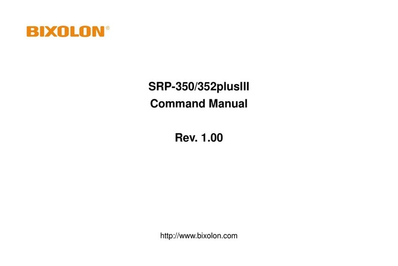 BIXOLON SRP-350plusIII SRP-352plusIII Installation instructions