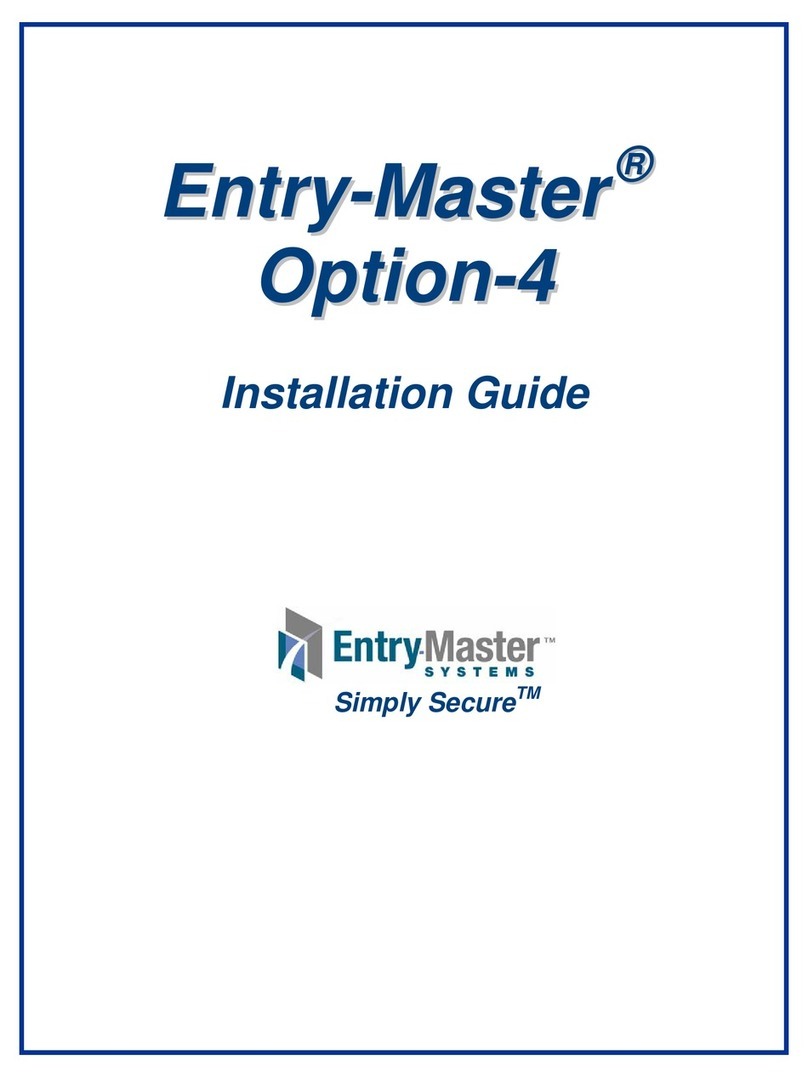 Entry-Master Option-4 installation guide