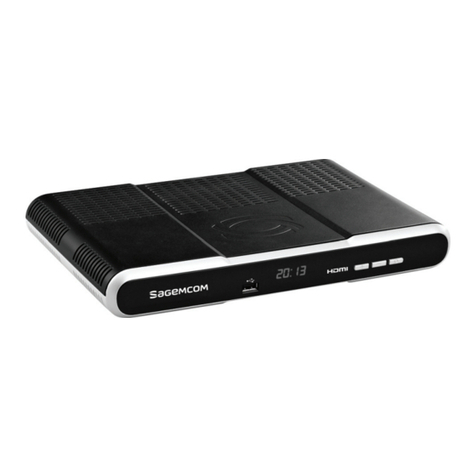 SAGEMCOM DTR 6400T user manual