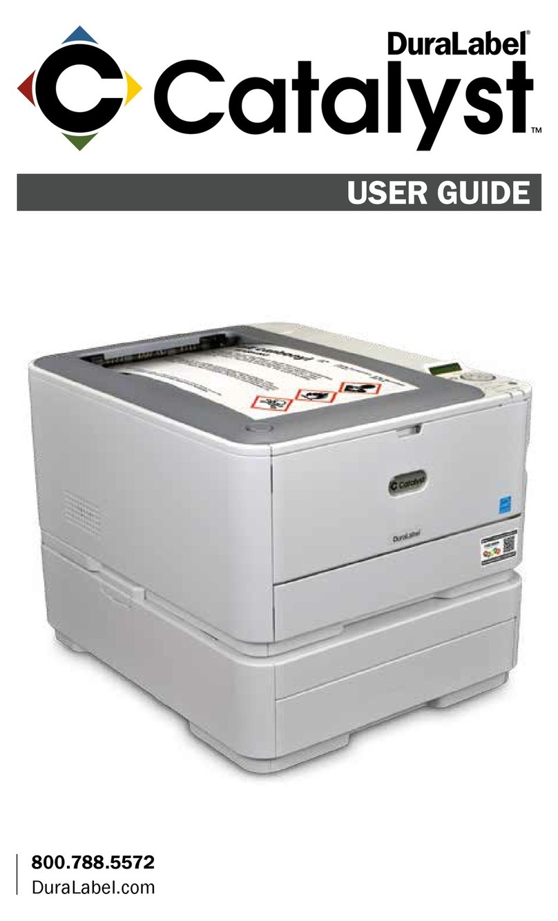 DuraLabel Catalyst User manual