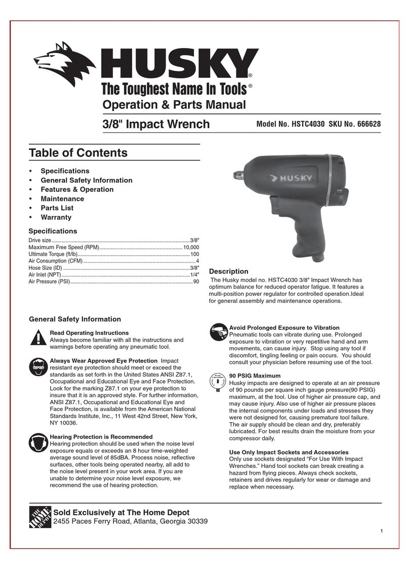 Husky HSTC4030 Operation manual
