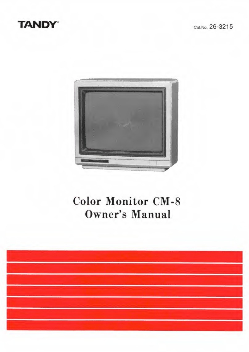 Tandy CM-8 User manual