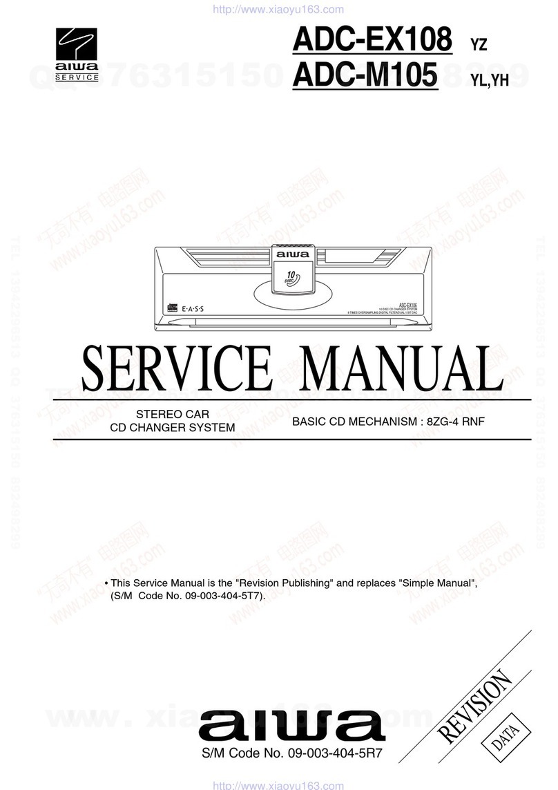 Aiwa ADC-EX108 User manual