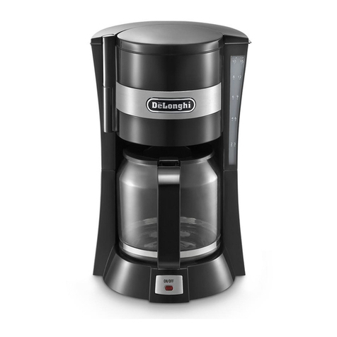 DeLonghi ICM15210 User manual