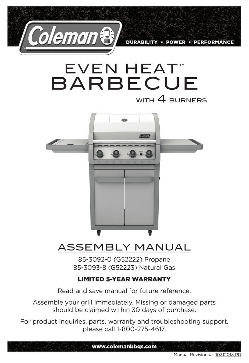 Coleman EvenHeat 85-3092-0 User manual Coleman EvenHeat 85-3092-0 User manual