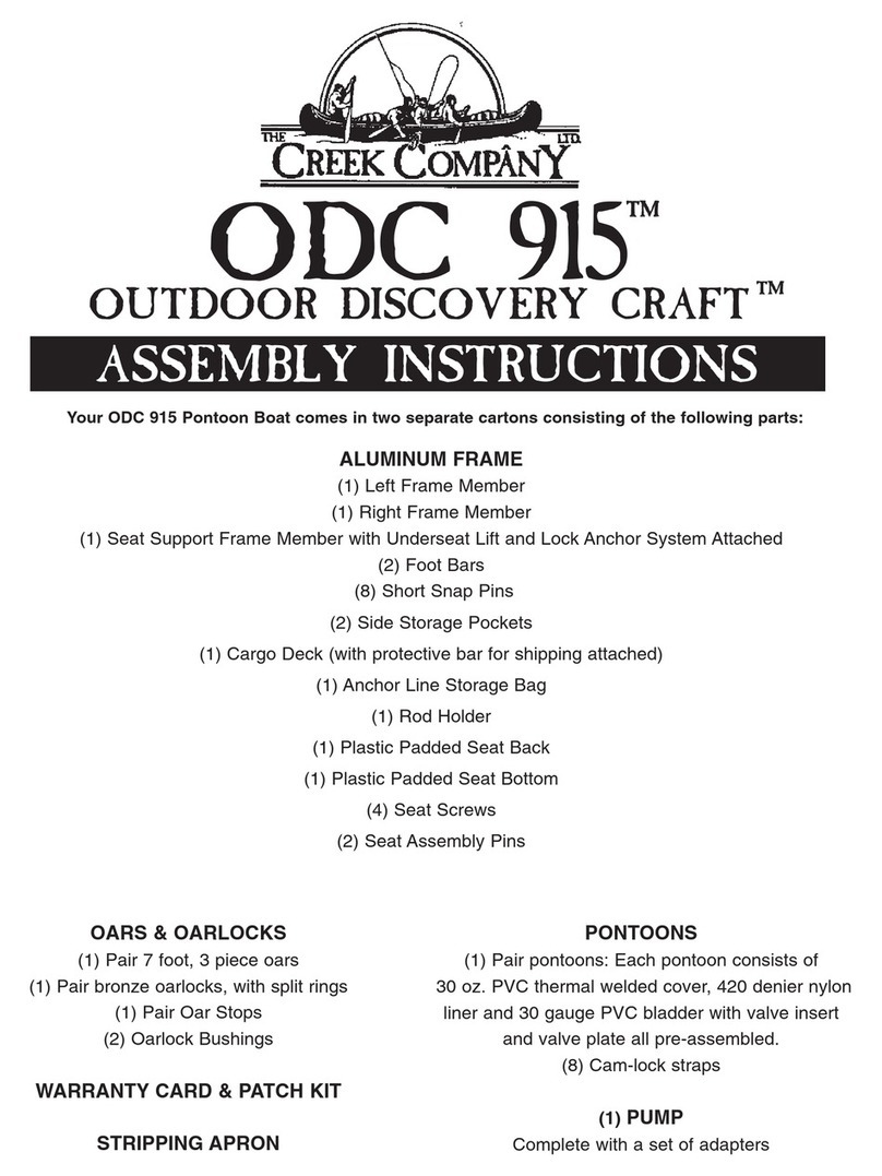 Creek Company ODC 915 User manual