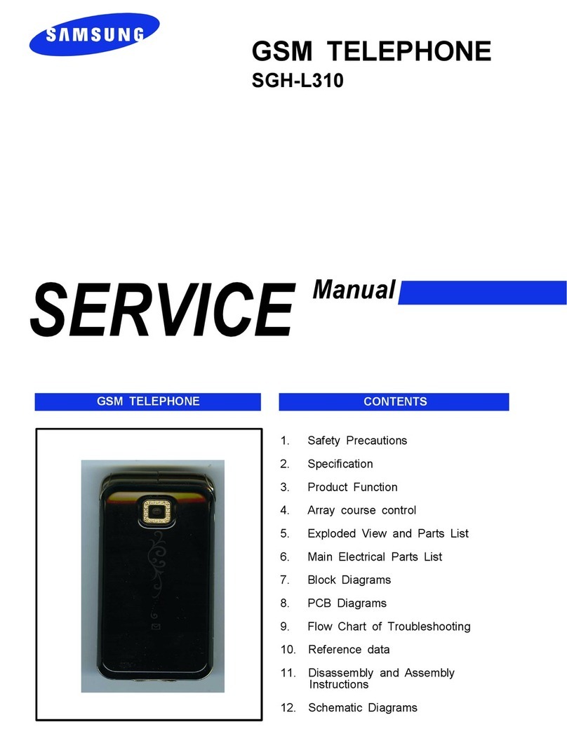 Samsung SGH-L310 Service manual