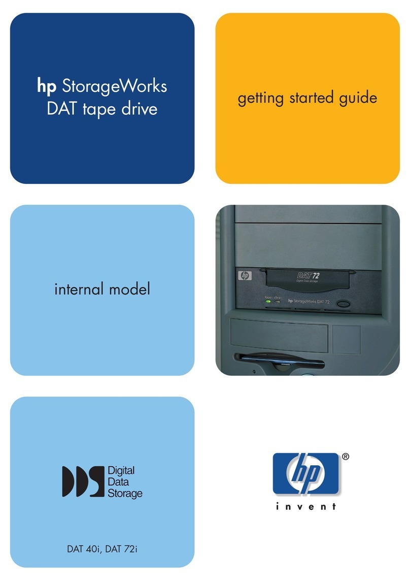 HP StorageWorks DAT 40i User manual