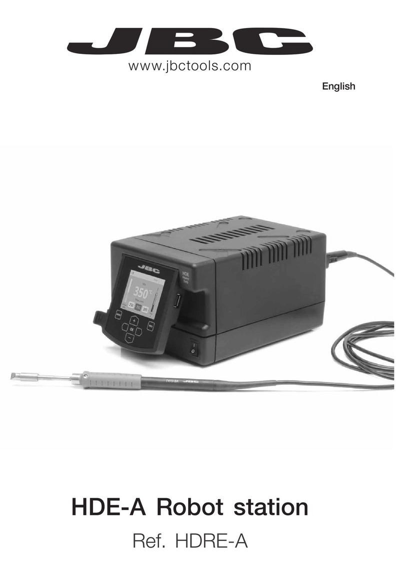 jbc HDE-1A User manual