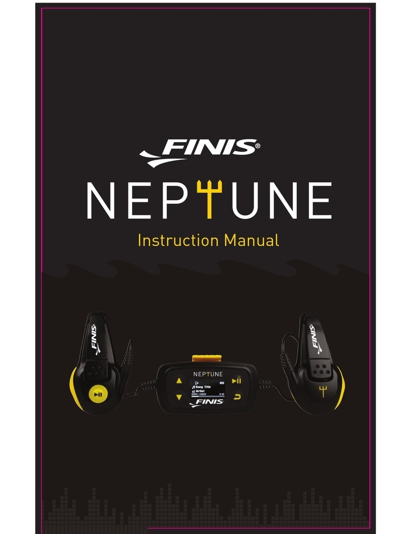 FINIS Neptune instruction manual