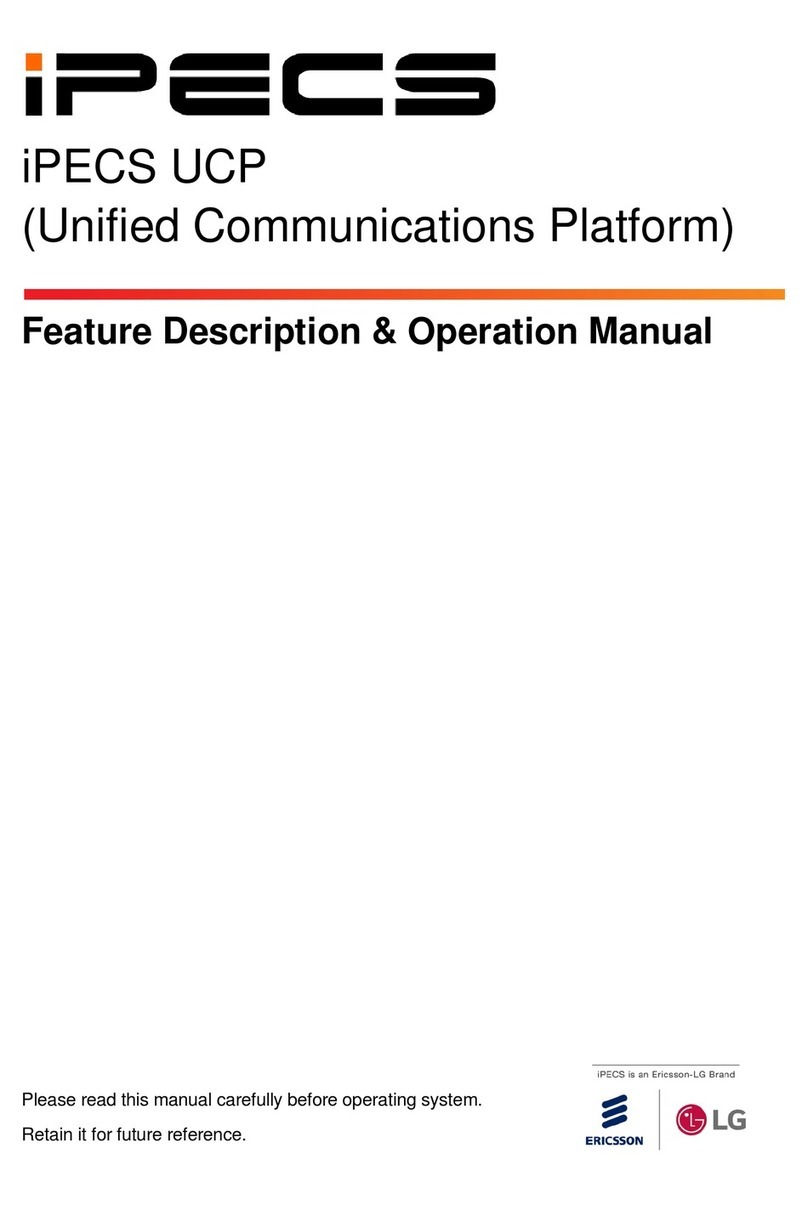 iPECS UCP Feature description and operation manual