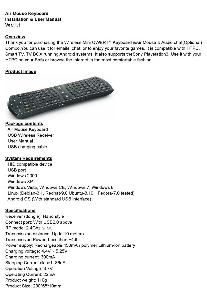 Rii K24 Instruction Manual