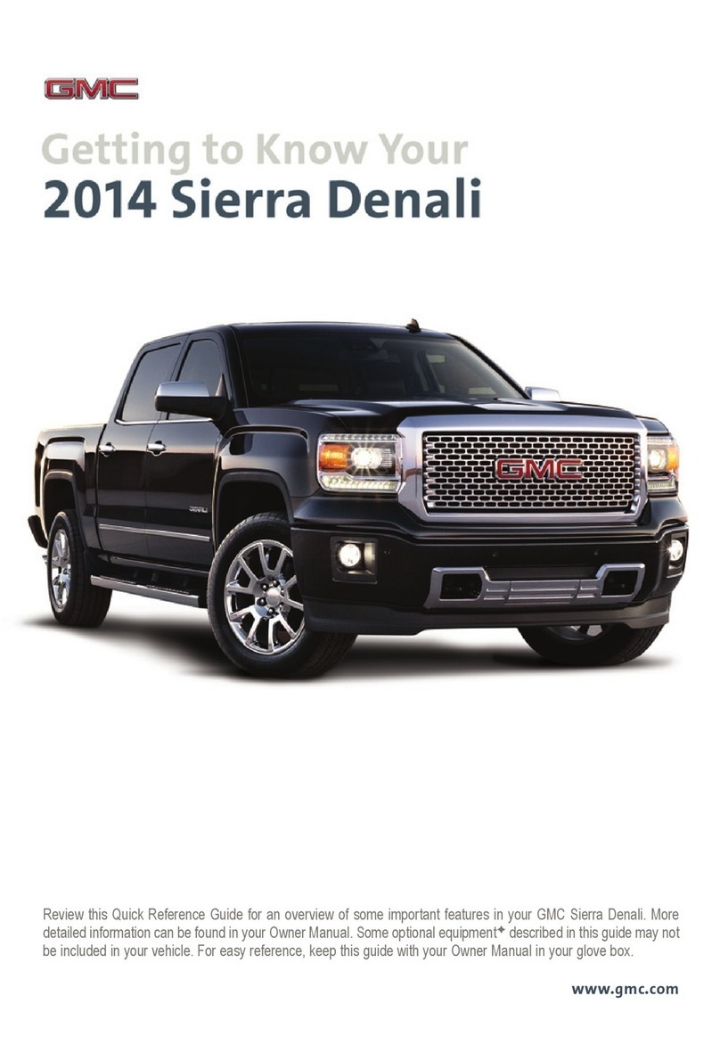GMC Sierra Denali 2014 User manual